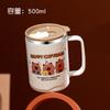 304 Stainless Steel Double-Layer Coffee Cup Milk Mouth Cup Creative Thermal Insulation Teacup Japanese Water Cup Gift