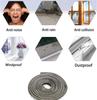 3/2/1Pcs 5M Self-Adhesive Soundproofing Weather Stripping Window Brush Seal Strip Noise Blocker for Windows and Doors Frame Wind