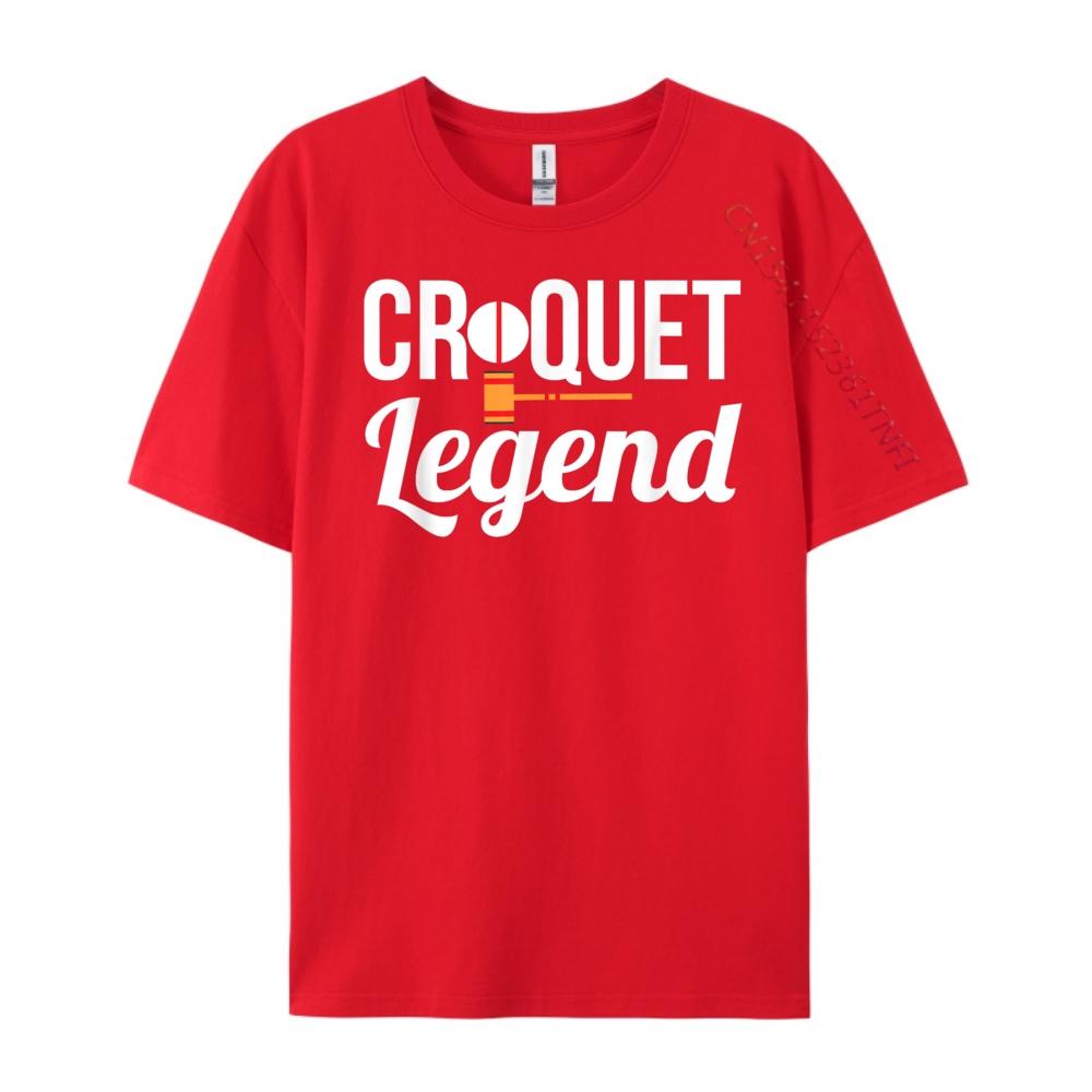 Croquet Croquet Legend Awesome Croquet Player Streetwear Men Mens Clothing 2025 Tshirt Funny Camiseta S