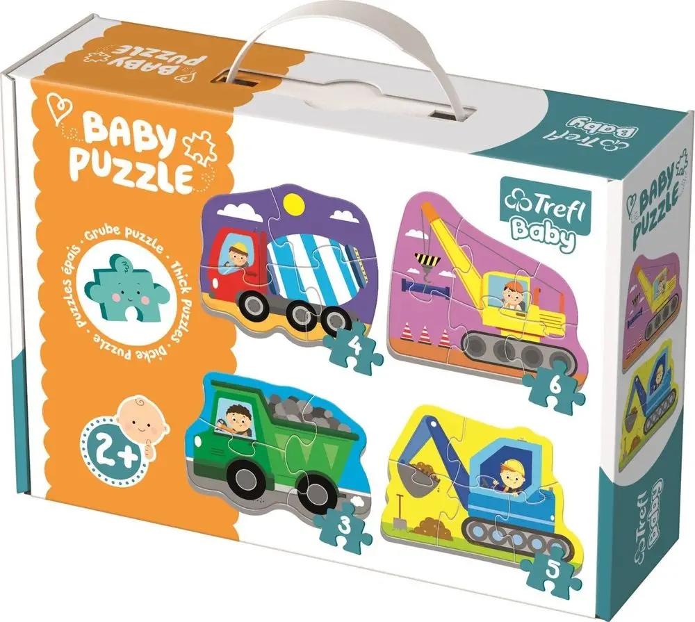 PUZZLE BABY CLASSIC POJAZDY NA BUDOWIE 36072