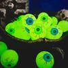 5/10/20Pcs Glow In The Dark Eyeball 32Mm Bouncy Ball Halloween Supplies Toys Horror Luminous Scary Ball Kids Toys Gift