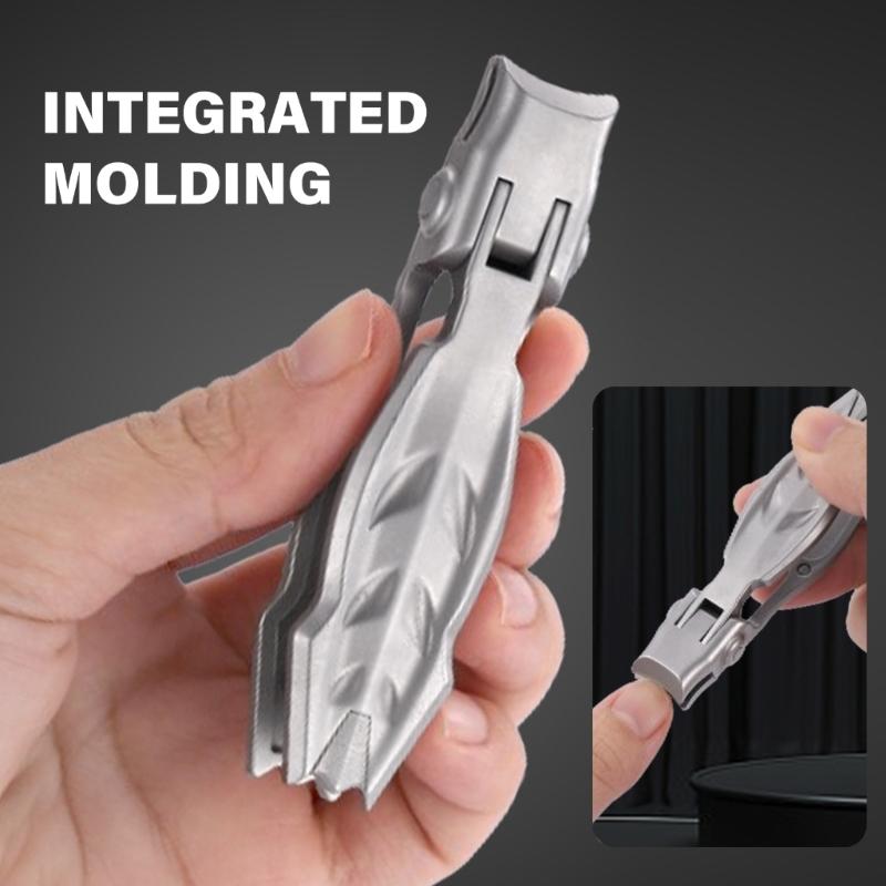 Nail Clippers Toe Nail Clippers for Thick Nails Portable Nail Clippers Stainless Fingernail Clipper for Men Women