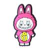 Adorable Cartoon Labubu Clog Shoe Charms - PVC Decoration & Flower Accessories
