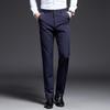 LangSha Men's Business Casual Stretch Trousers