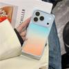 iPhone 17 Pro Max Case: Square Gradient Ink Wash, Full Coverage for Apple 16 Pro/15