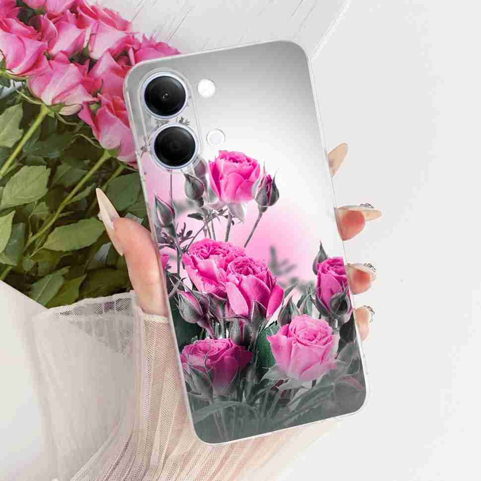 For vivo Y05 4G 6.74" Case Simple Cute Cartoon Cat Rabbit Silicone TPU Back Cover For Vivo y05 VIVO Y 05 4G Phone Cases Bumper