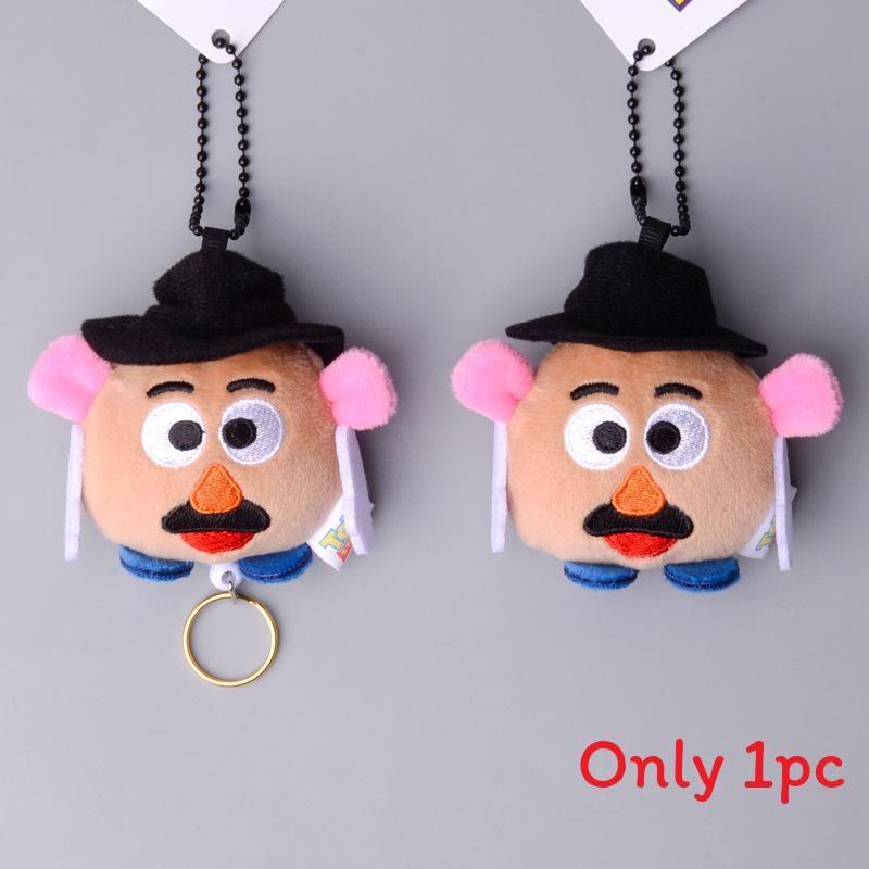 Buzz Story Toy Lightyear Strawberry Bear Plush Toy Pendant Buckle Telescopic