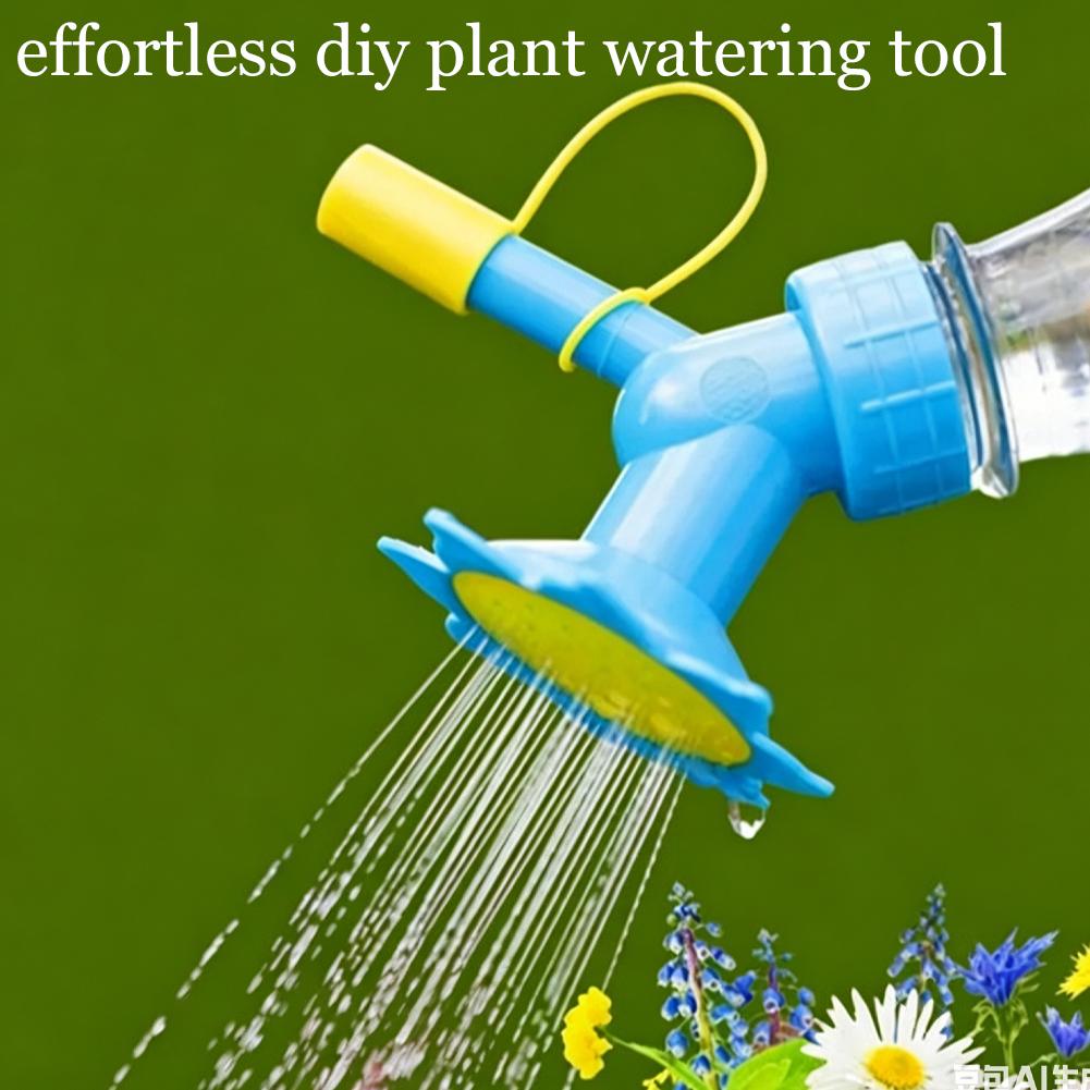 3pcs Garden Watering Sprinkler Nozzle Flower Waterers Bottle Watering Cans Sprinkler Easy Tool Portable Garden Tools