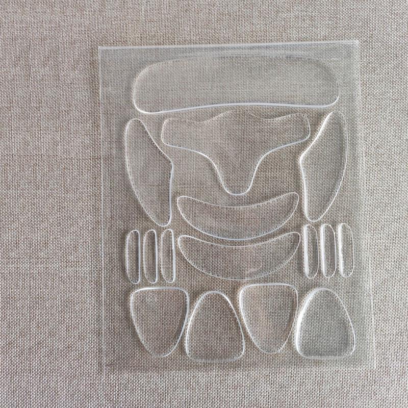 Zestaw silikonowych plastrów przeciwzmarszczkowych: 16-częściowe plastry liftingujące pod oczy, na twarz, bruzdy nosowo-wargowe i czoło