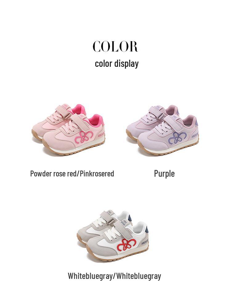 ABC Kids 2026 Spring Velcro Sports Shoes for Boys & Girls - Breathable, Soft Sole, Casual Sneakers