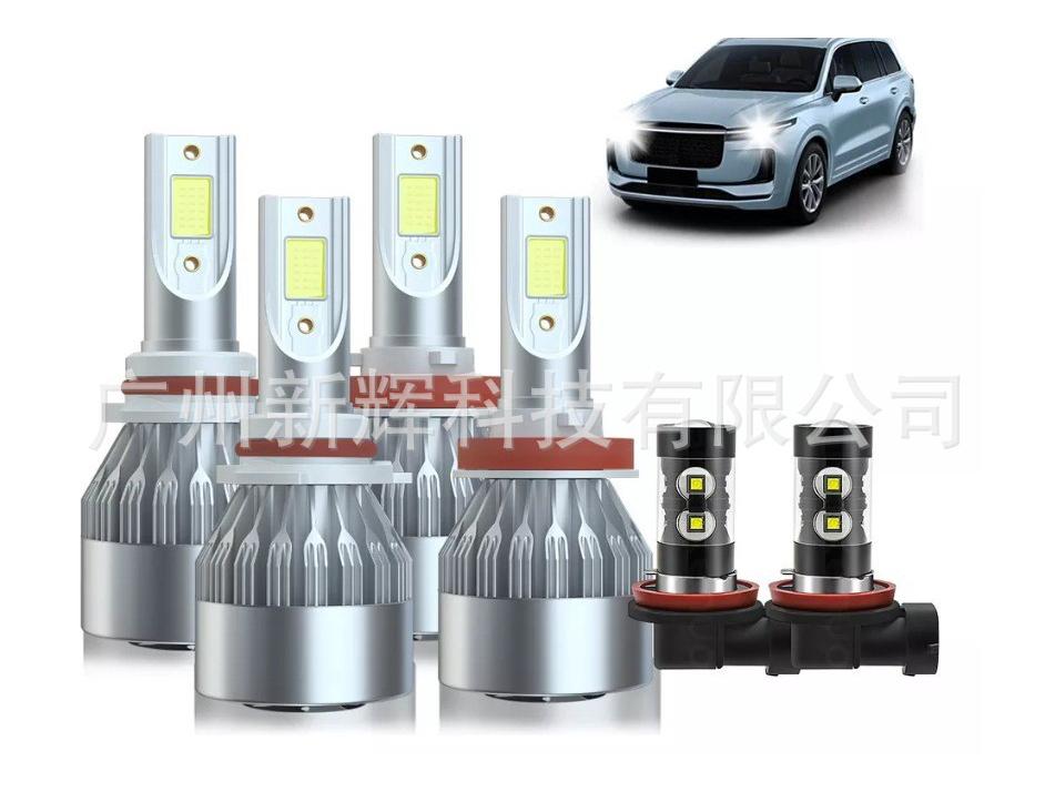 LED Scheinwerfer Kombi-Set: H11, H8, H9005, 9006, H4, H7, H13, 9007, 880, 881