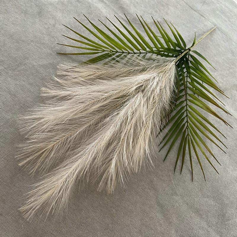 Nordic Reed Style Simulation Flowers Scandinavian Style For Interior Wall Decor