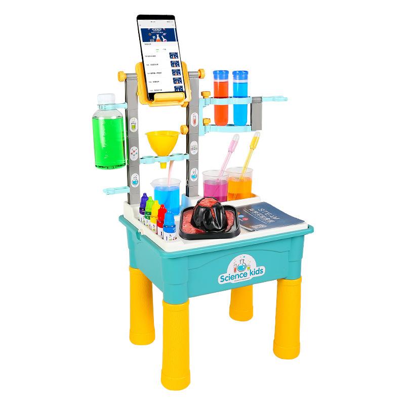 Kids Science Laboratory Teaching Aids Toys Kit Educational Toys For Children Chemical Tools Table STEM Toys Funny Learning Toy