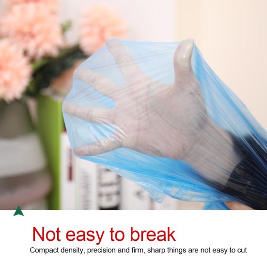1 Roll Disposable Large Garbage Bag Home Kitchen Drawstring Trash Rubbish Pouch