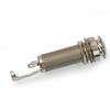 5Pcs Electric Guitar Bass 6.35mm Socket Long Threaded Socket Cylinder Input Output Plug Sockets Guitar Accessories
