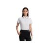 Fila Golf Series Knitted Sports Sun Protection Short Sleeve Polo Shirt Women Tops A11W535120F-WT