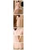 Elegant Mid-Length Embroidered Qipao with Cotton Linen and Frog Buttons