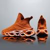 Men's Shoes Spring and Summer 2024 New Sneakers Mesh Casual Breathable Anti-odor Socks Shoes Running Sports Old Dad Shoes