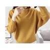 Loose Casual Fashion Bat Long Sleeve Women Sweater Solid Color Pullover Autumn Winter Knitted Tops Elegant Simple Sweaters Basic Clothing