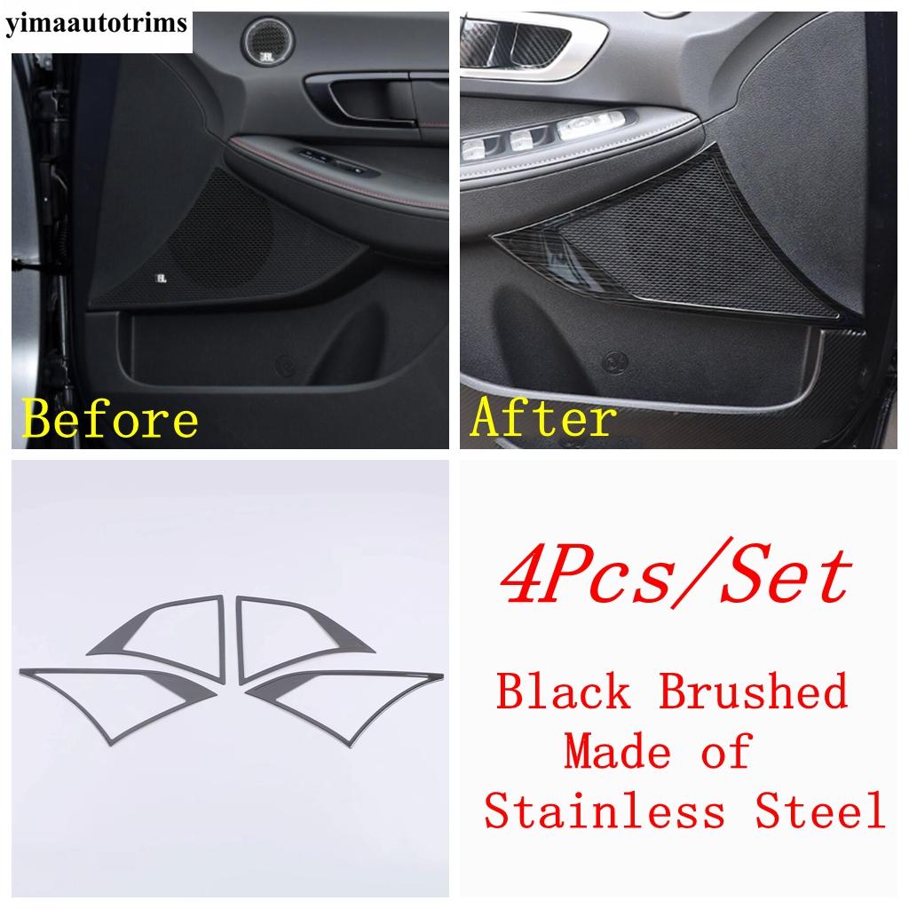 Car Door Speaker / Water Cup Holder / Window Lift / Dashboard Air Vent Cover Trim Accessories For Hyundai Sonata DN8 -