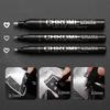 0.7/1/3mm Electroplating Chrome Mirror Marker Silver Liquid Hand-repair Chrome-plated Metal Waterproof Pen Craftwork Paint Pen