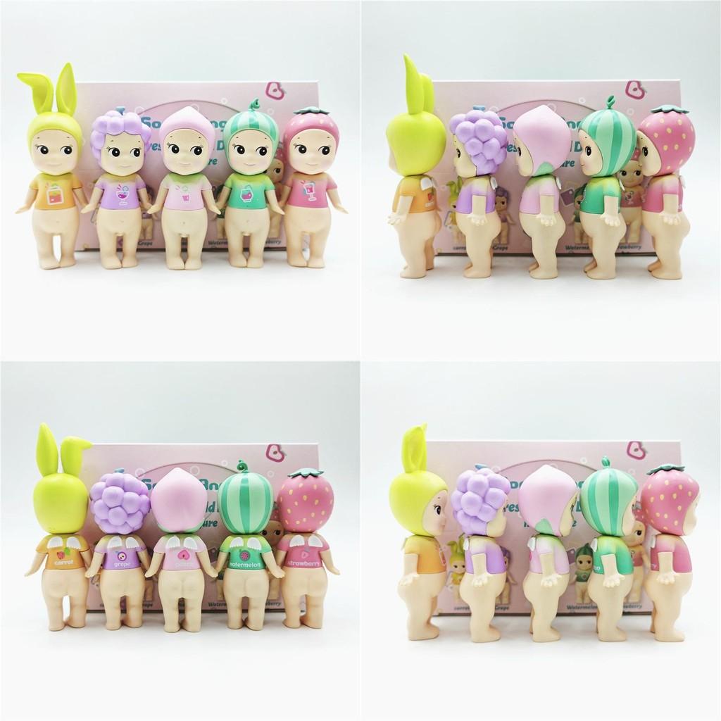 Abs Angel Toy Set With Fruit Drink Series For Collectors And Giftgiving