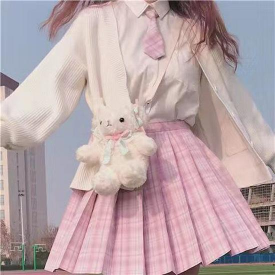 Authentic Japanese JK School Uniform Set - Gentle Cut Sailor Suit with Pleated Skirt