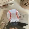 Funny Acrylic Shark Hair Clip Y2K Style Large Size Basketball Hair Claw New Style Fashion Design Football Hair Clip