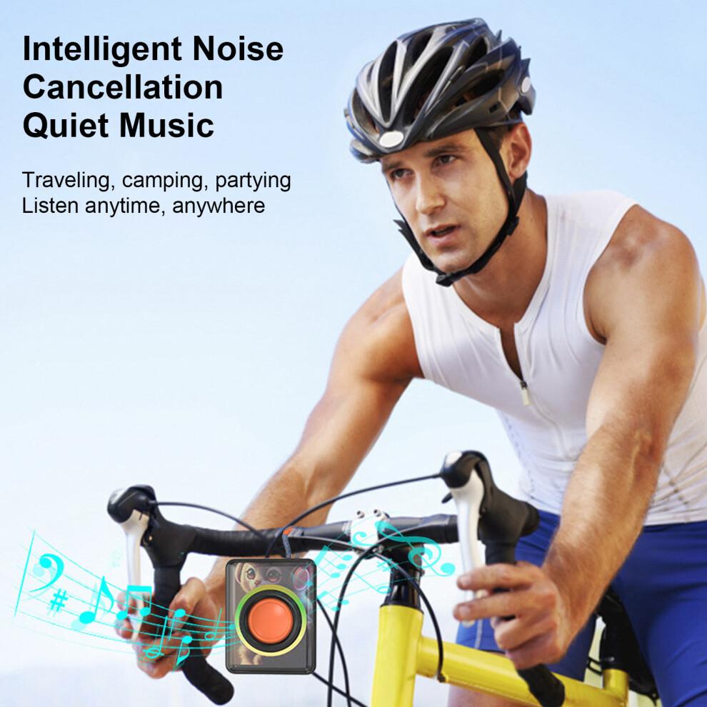 Portable Bluetooth Speaker 5W, RGB Lights, Waterproof, 1200mAh