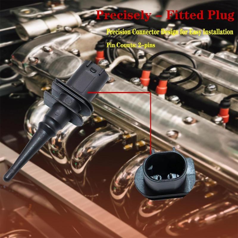 Direct Replacement Outside Air Temp Sensor for BMW 1 6 7 Series E39 E46 X3 X5 X6 Z4 Z8 MINI R50 R53 R56 R55 with Connector
