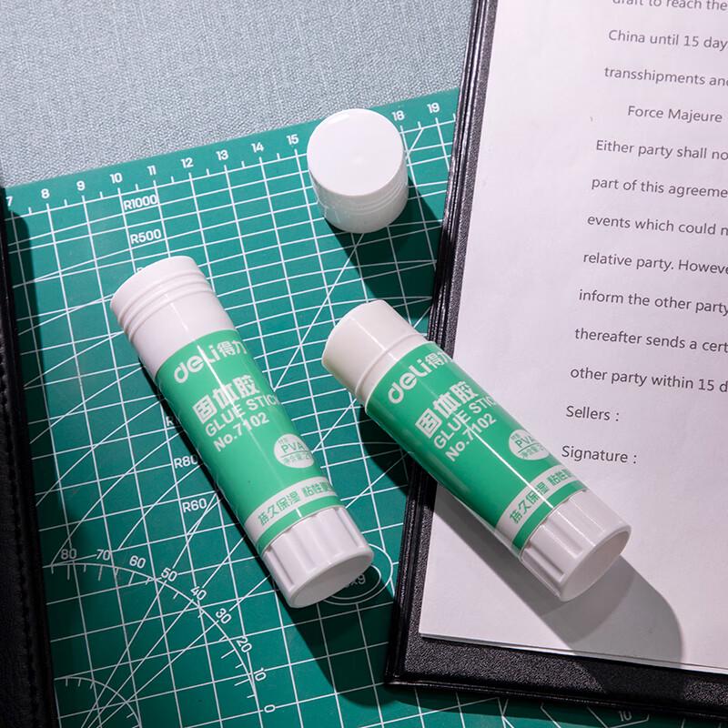 Deli 21g PVA Solid Glue Sticks (12-Pack)