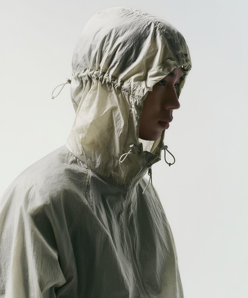 Musinsa Standard [City Leisure] Sheer Windbreaker Jacket [Grayish Beige]