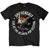 Jimi Hendrix Atlanta Pop Festival 1970 Official T-Shirt