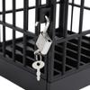 Lockable Design Cell Phone Jail All Black Black Grey Mobile Phone Prison Time Management Key Lock Phone Lock Box Classroom
