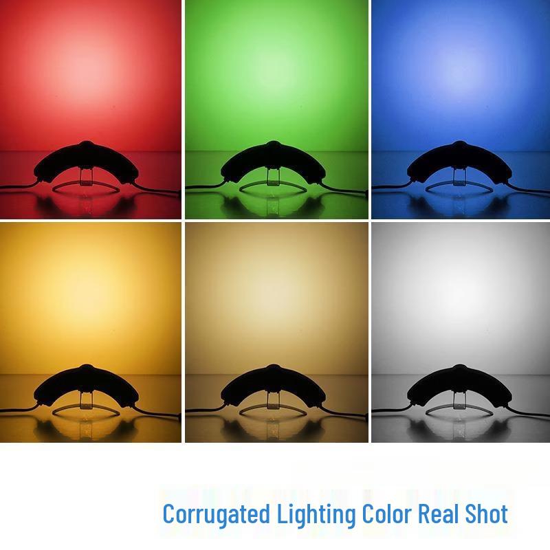 LED Phoenix Wing Outdoor Corrugated Tile Light
