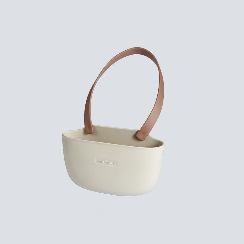 Kitchen Sink Sponges Soap Holder Bathroom Dish Drain Water Basket Storage Drying Rack Accessories Organizer