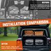 Fit For Jeep Wrangler JL Accessories Rear Trunk Cargo Rack Rear Luggage Rack Cargo Shelf Interior Trunk Storage Rack