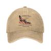 Memorial Day Patriot Unisex Women Baseball Cap Remember and Honor Distressed Denim Hats Cap Outdoor All Seasons Travel Snapback Cap