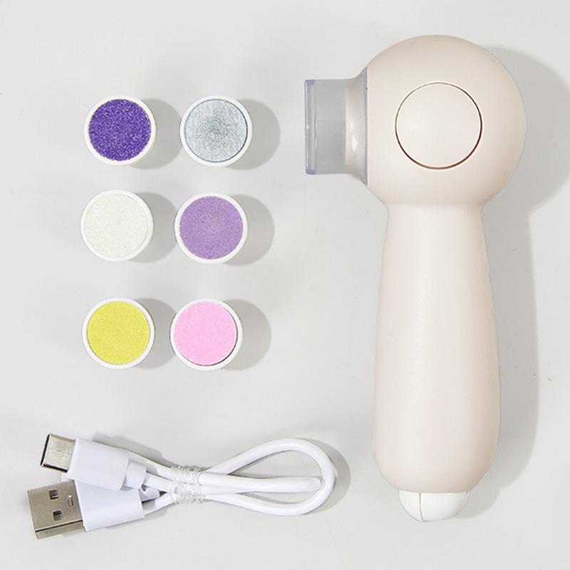 Parrot Beak Trimmer Noiseless Electric Beak Grinder Multipurpose Bird Care Supplies Nail Trimming Tool With 6 Grinding Heads For