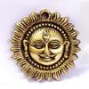 Pure Brass Sun Idol Face Wall Hanging Sun Wall Hanging Statue, Puja Figurine