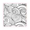Plastic Embossing Folder Swirl Template for DIY Scrapbooking Craft Photo Album Card Making Stamp Stencil Mold 15x15cm