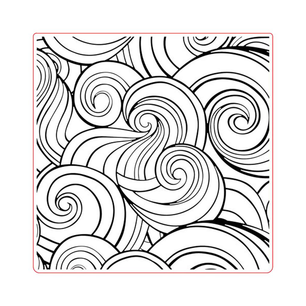 Plastic Embossing Folder Swirl Template for DIY Scrapbooking Craft Photo Album Card Making Stamp Stencil Mold 15x15cm