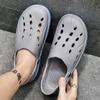 Fashion PARZIVAL Summer Men Sandals Water Beach Jelly Clogs Slippers Men Driving Shoes Sandals Garden Shoes Zapatos Hombre Size 39-46