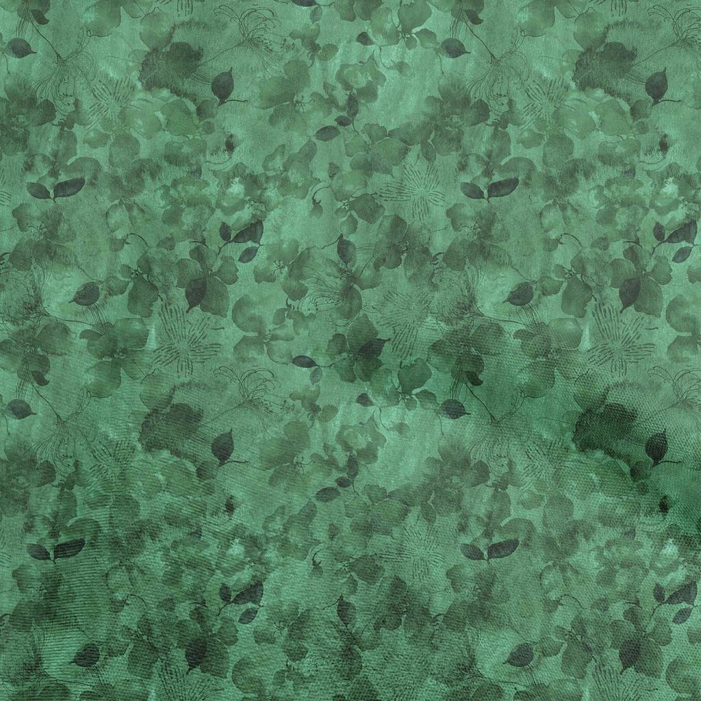 oneOone Cotton Poplin Dark Peach Fabric Abstract Floral Sewing Material Print Fabric By The Yard 42 Inch