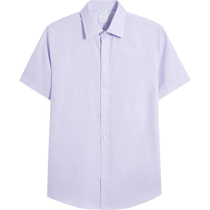 Мужская рубашка Brooks Brothers из оксфорда, однотонная, простая в уходе 39.5 15/H