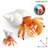 Oenux Ocean Starfish Sea Anemone Coral Jellyfish Squid Shrimp Crab Shark Animals Model Action Figures Pvc Miniature Kid Toy Gift