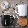 TOMIC Creative Ceramic Mug with Lid