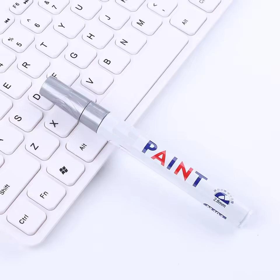 Mobidea Waterproof Car Tire/Wheel Permanent Paint Marker - Multi-Color Oily Pen for Rubber Tyre Tread & Auto Rim Marking