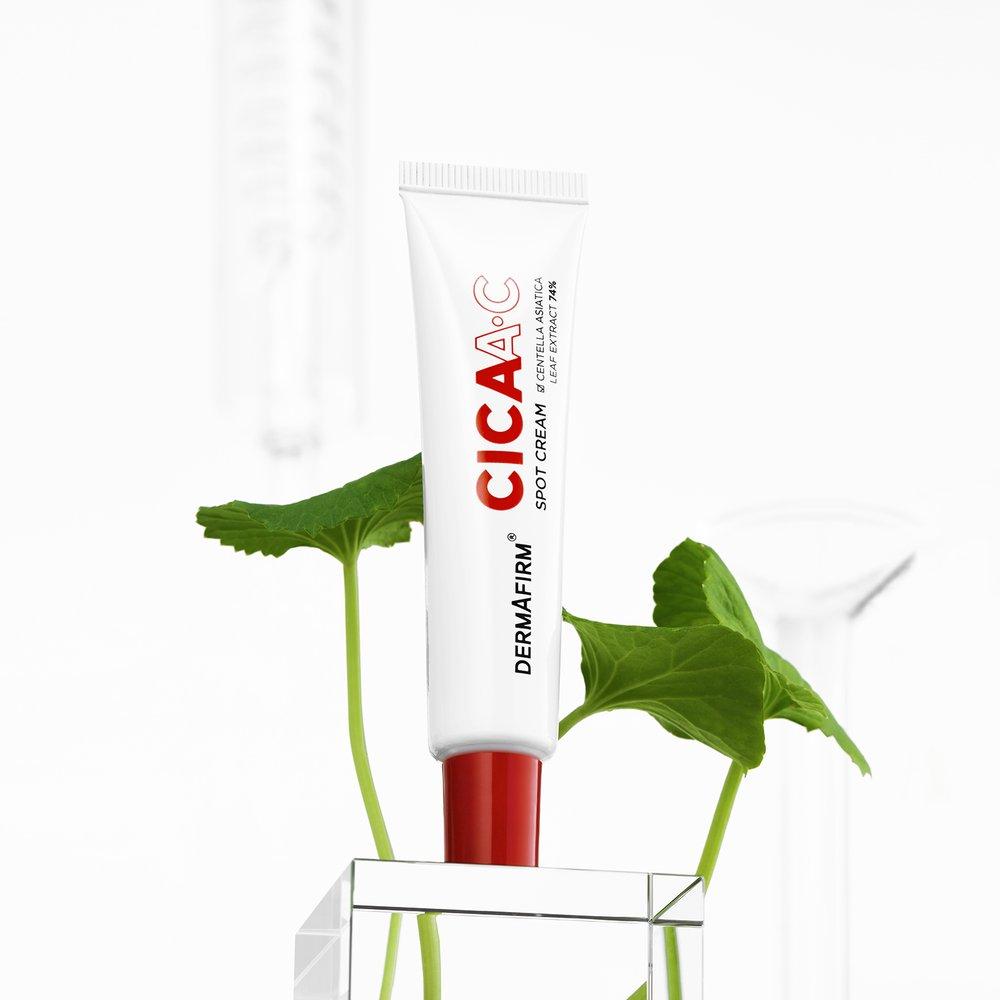 Cica AC Spot Cream 15g (Gift: 1ml*2 Toning Serum + 2 Repair 4-row Pouches)