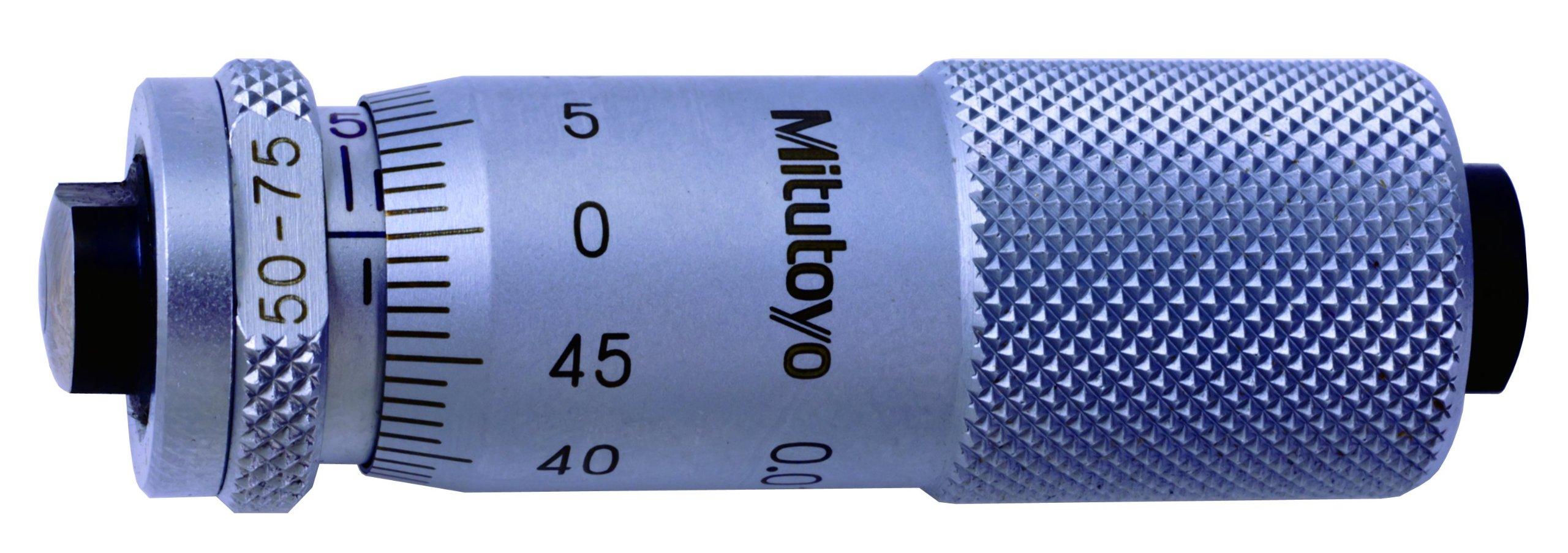 

Mitutoyo 133-143 Tubular Vernier Inside Micrometer, 50-75mm Range, 0.01mm Graduation, +/-0.003mm Accuracy